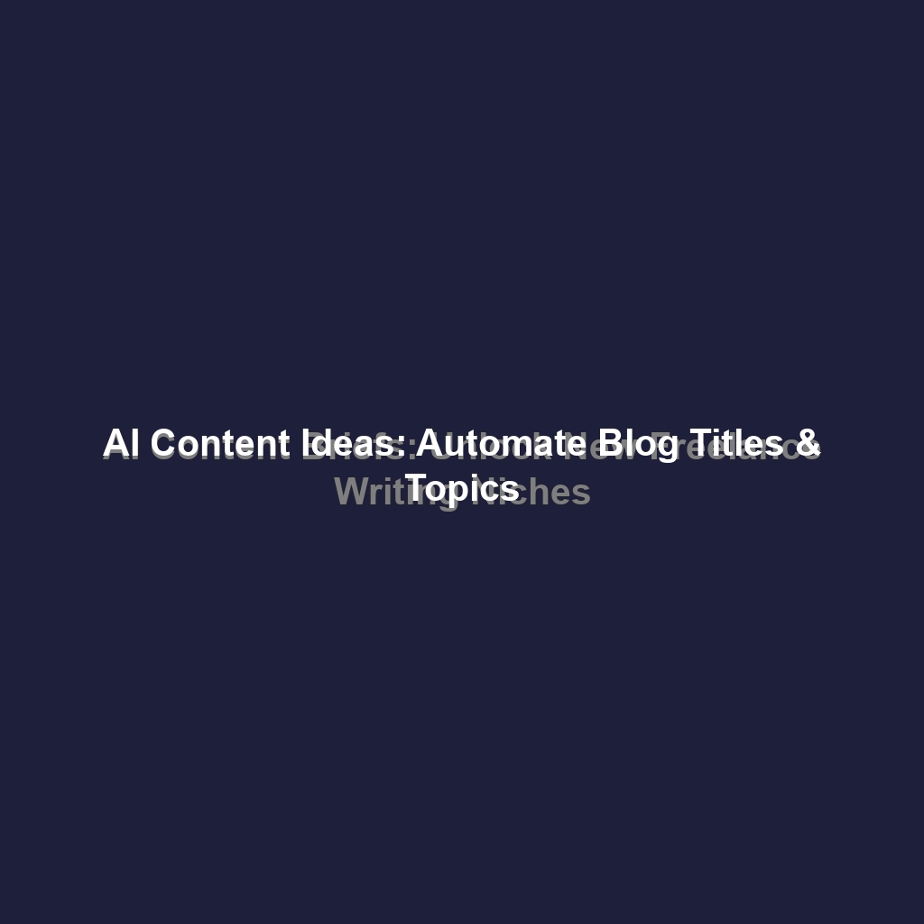Content Brief Blueprint: Data-Driven Content That Delivers