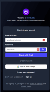 Brief Buddy Login